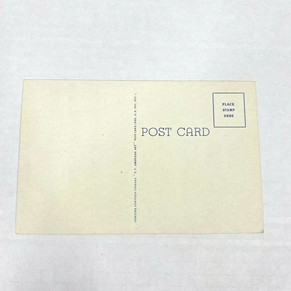 Vintage Postcard Rumford Maine Post Office New England Travel‎ USA Unposted